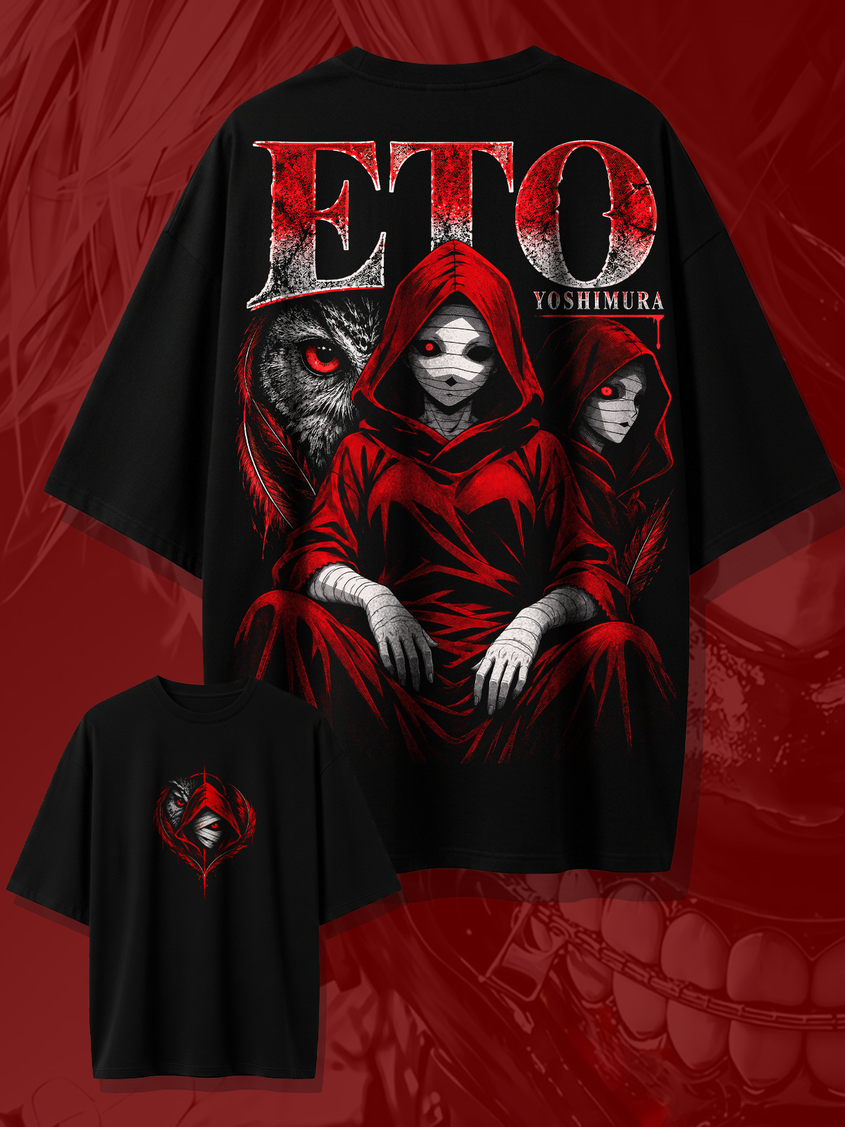 Polera Oversize Eto Yoshimura Tokyo Ghoul