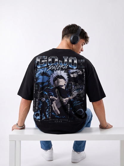 Polera Oversize Satoru Gojo Jujutsu Kaisen