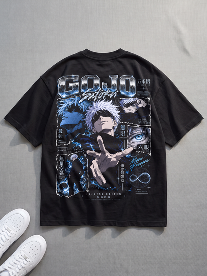 Polera Oversize Satoru Gojo Jujutsu Kaisen