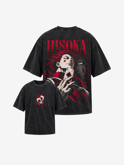 Polera Oversize Hisoka Hunter x Hunter