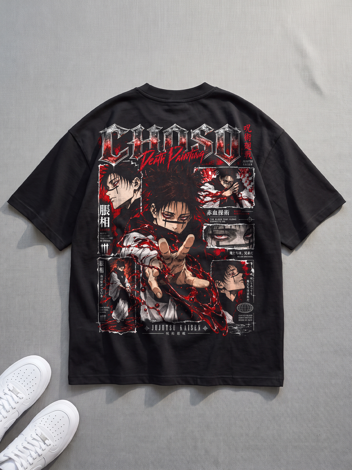 Polera Oversize Choso Jujutsu Kaisen