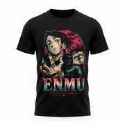 Polera Regular Fit Enmu Demon Slayer vintage