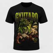 Polera Regular Fit Gyutaro Demon Slayer vintage