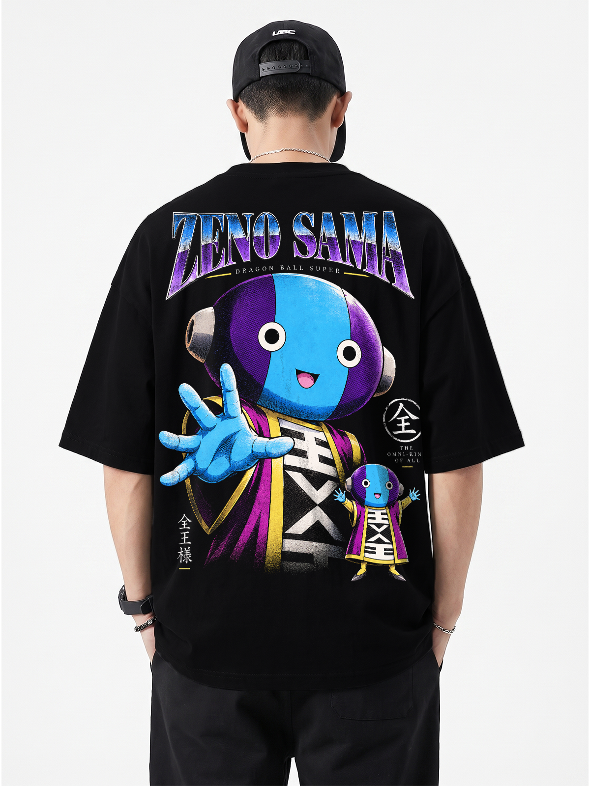 Polera Oversize Zeno Sama Dragon Ball Super