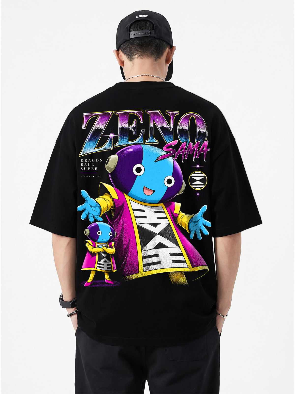 Polera Oversize Zeno Sama Dragon Ball super