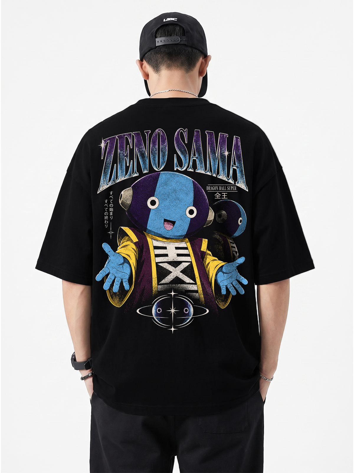 Polera Oversize Zeno Sama Dragon Ball Super