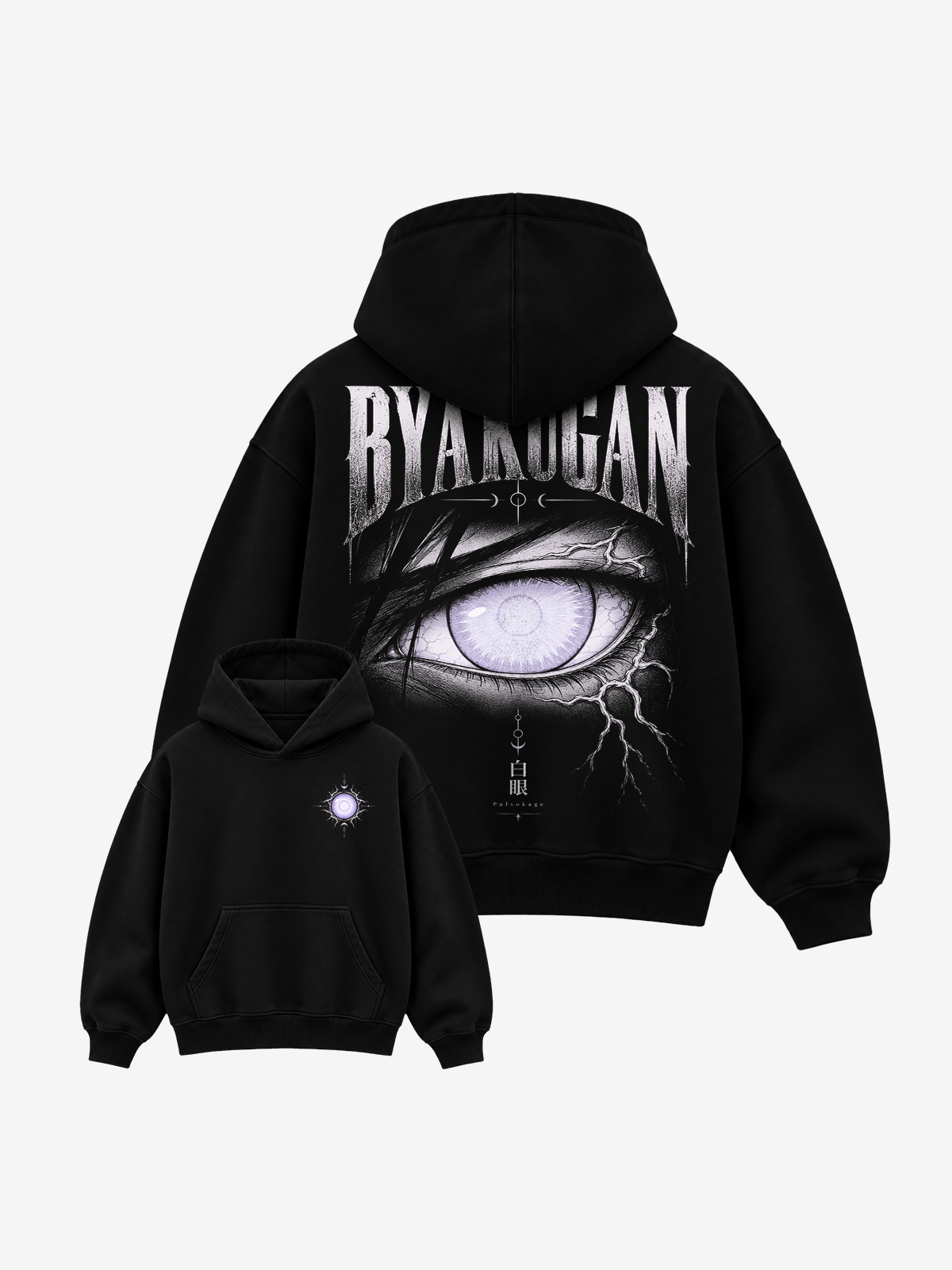 Polera Oversize Byakugan Naruto Shippuden