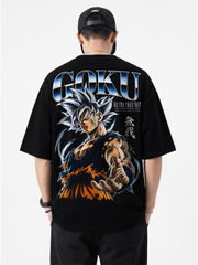 Polera Oversize Goku Ultra Instinto Dragon Ball Super