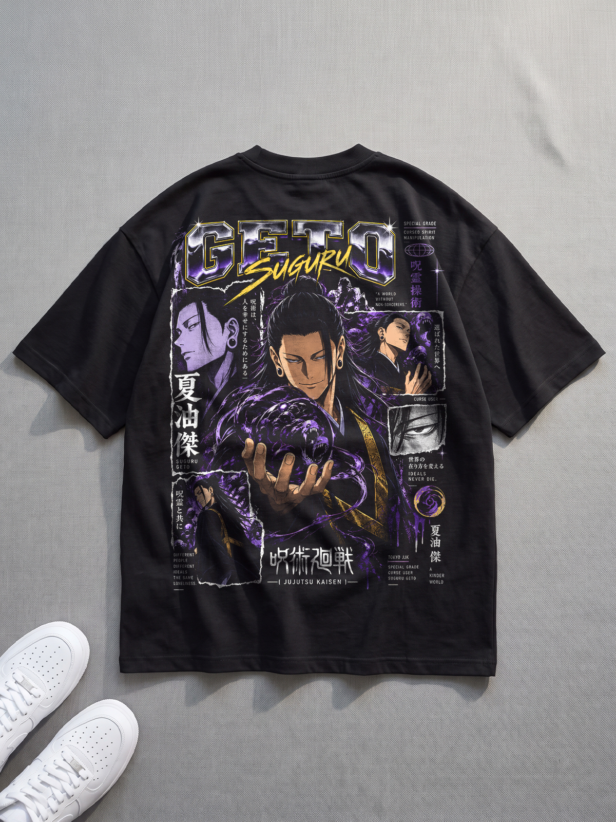 Polera Oversize Suguru Geto Jujutsu Kaisen