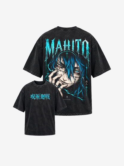 Polera Oversize Mahito Jujutsu Kaisen