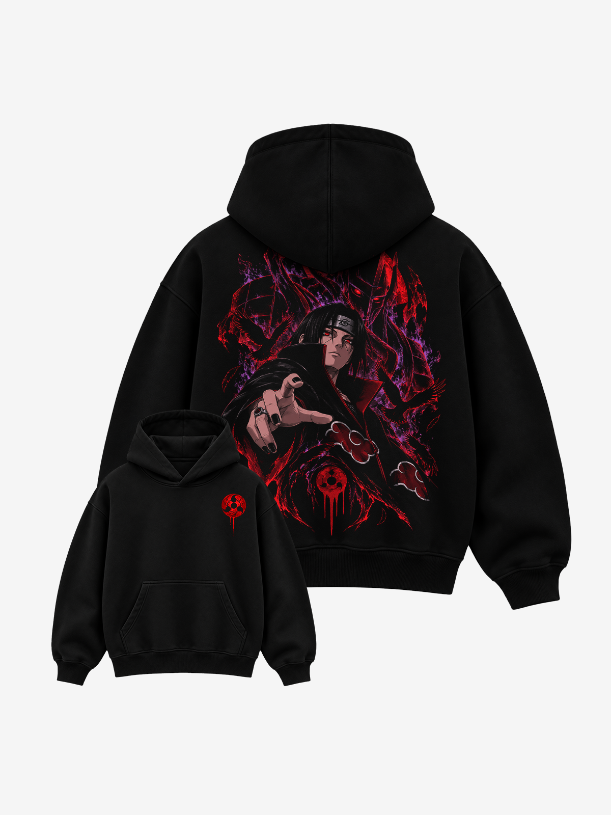 Polera Oversize Itachi Susanoo Naruto Shippuden