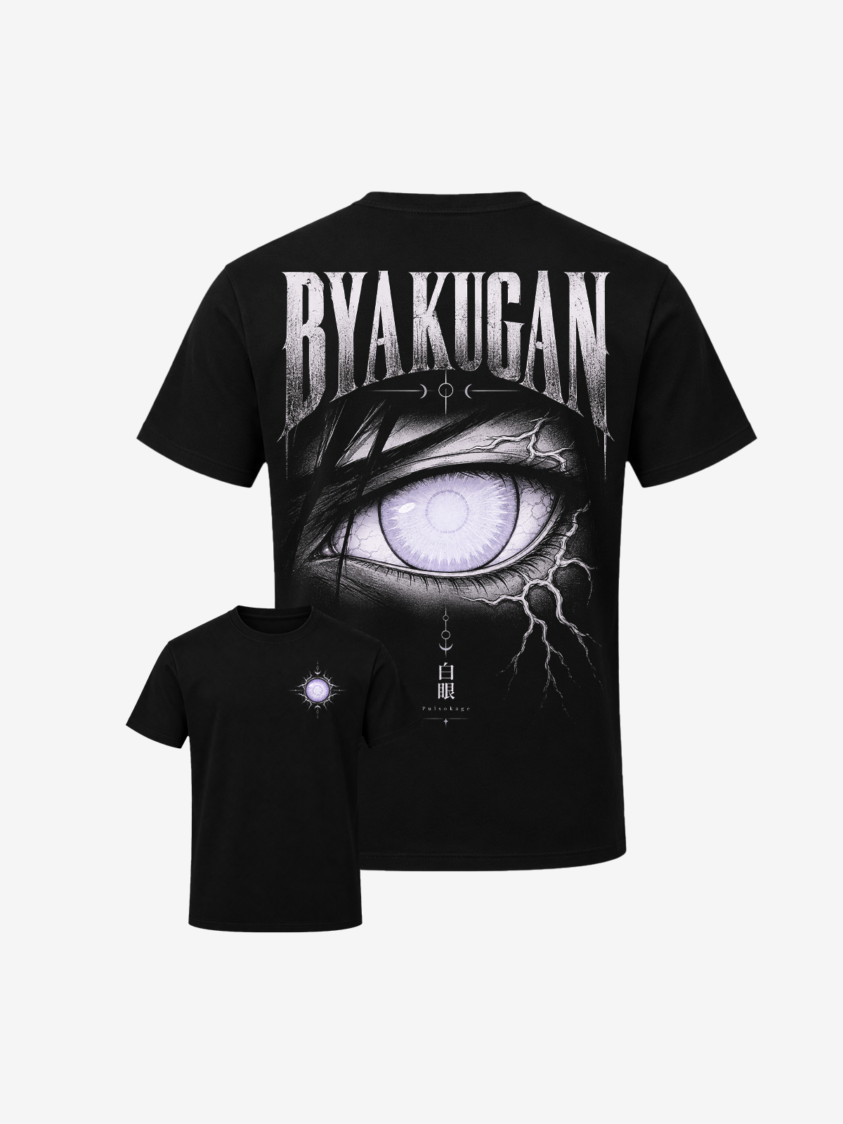 Polera Oversize Byakugan Naruto Shippuden
