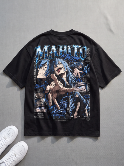 Polera Oversize Mahito Jujutsu Kaisen