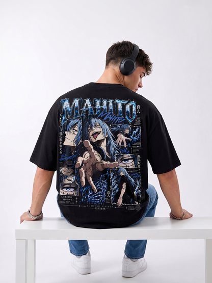 Polera Oversize Mahito Jujutsu Kaisen