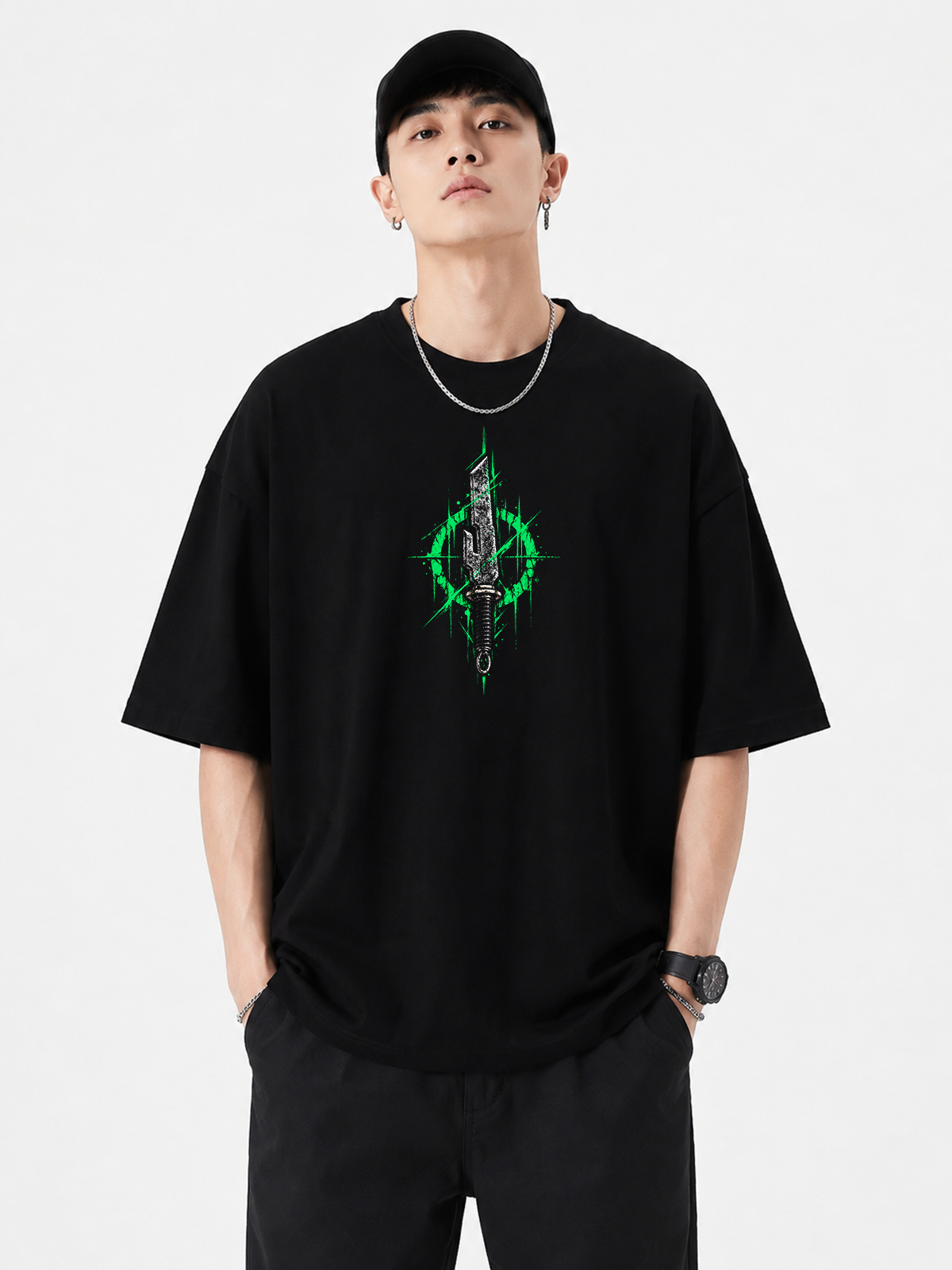 Polera Oversize Toji Fushiguro Jujutsu Kaisen