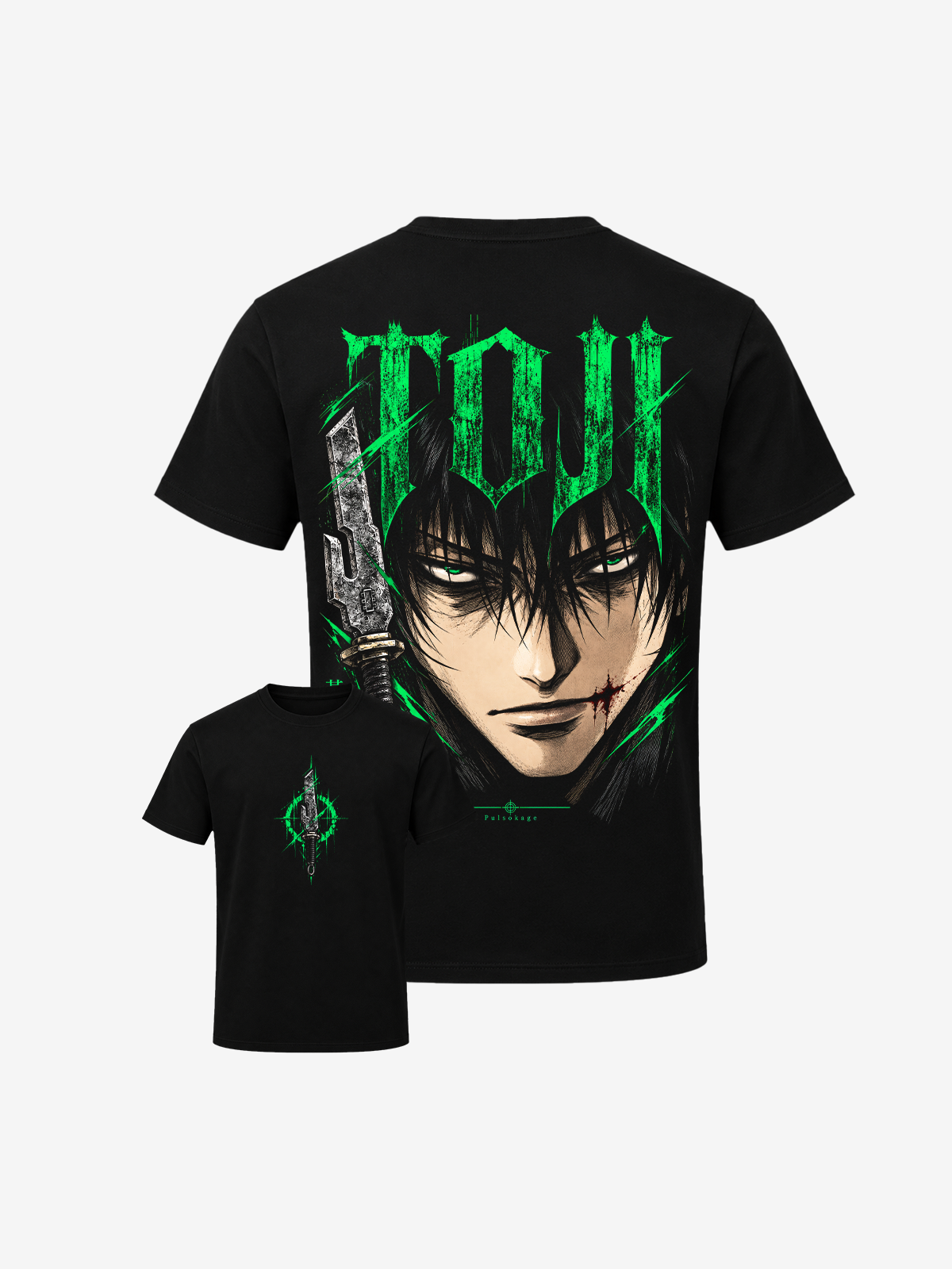 Polera Oversize Toji Fushiguro Jujutsu Kaisen