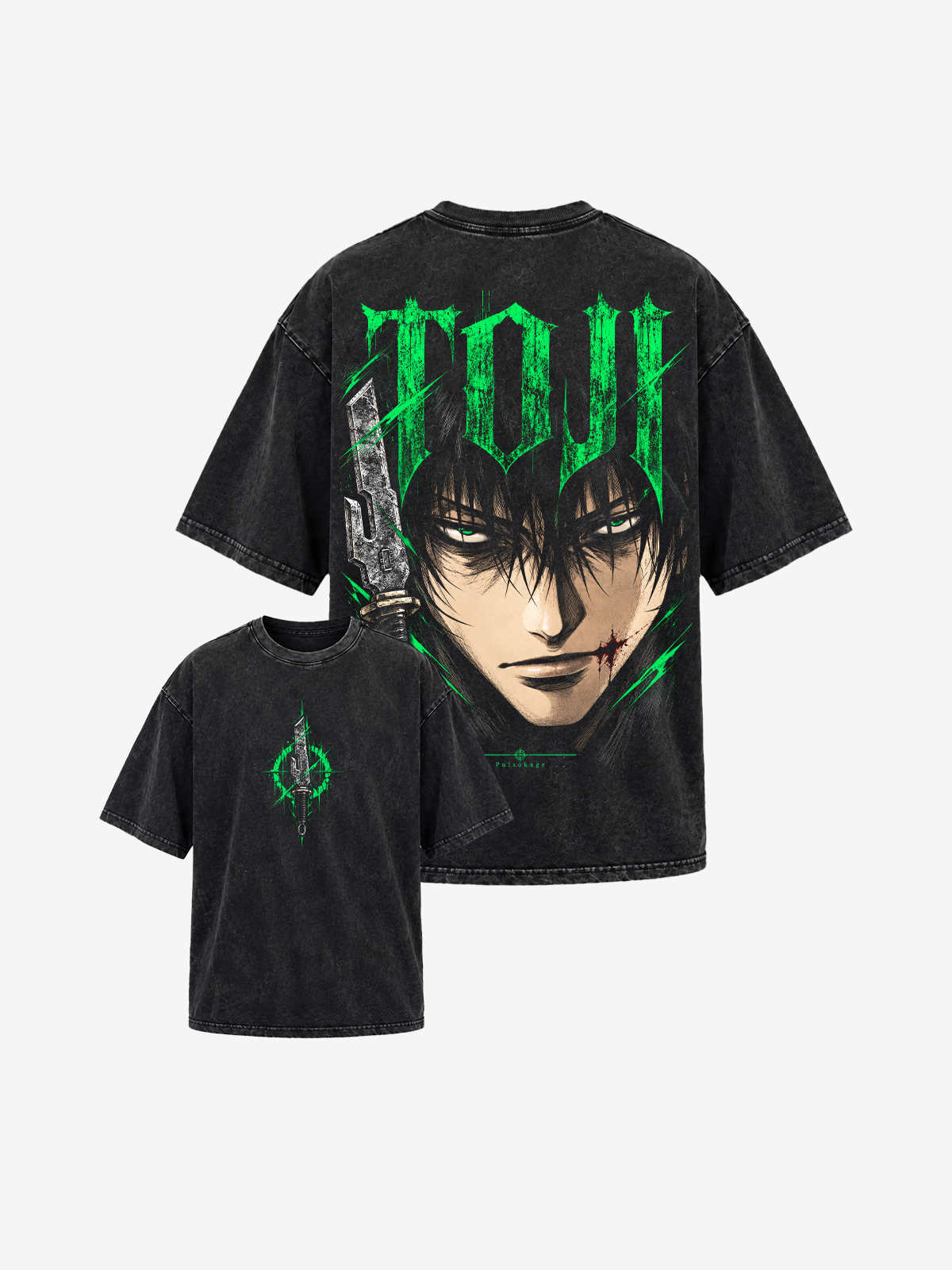 Polera Oversize Toji Fushiguro Jujutsu Kaisen