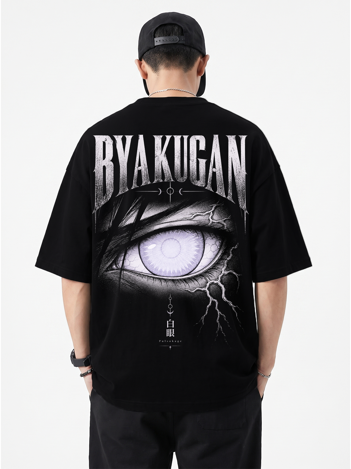 Polera Oversize Byakugan Naruto Shippuden
