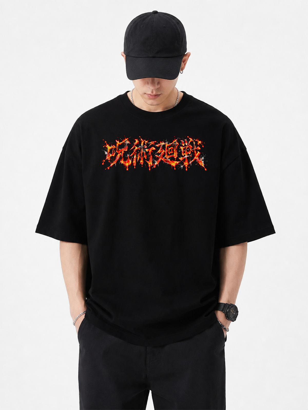 Polera Oversize Jogo Jujutsu Kaisen