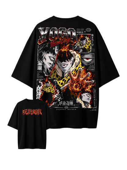 Polera Oversize Jogo Jujutsu Kaisen