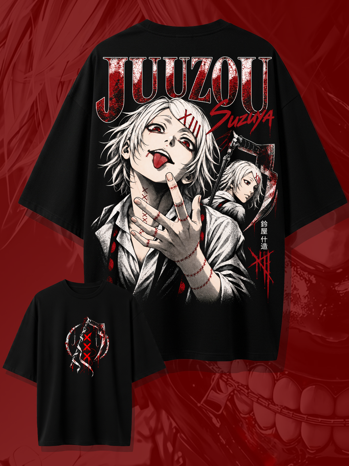 Polera Oversize Juuzou Suzuya Tokyo Ghoul