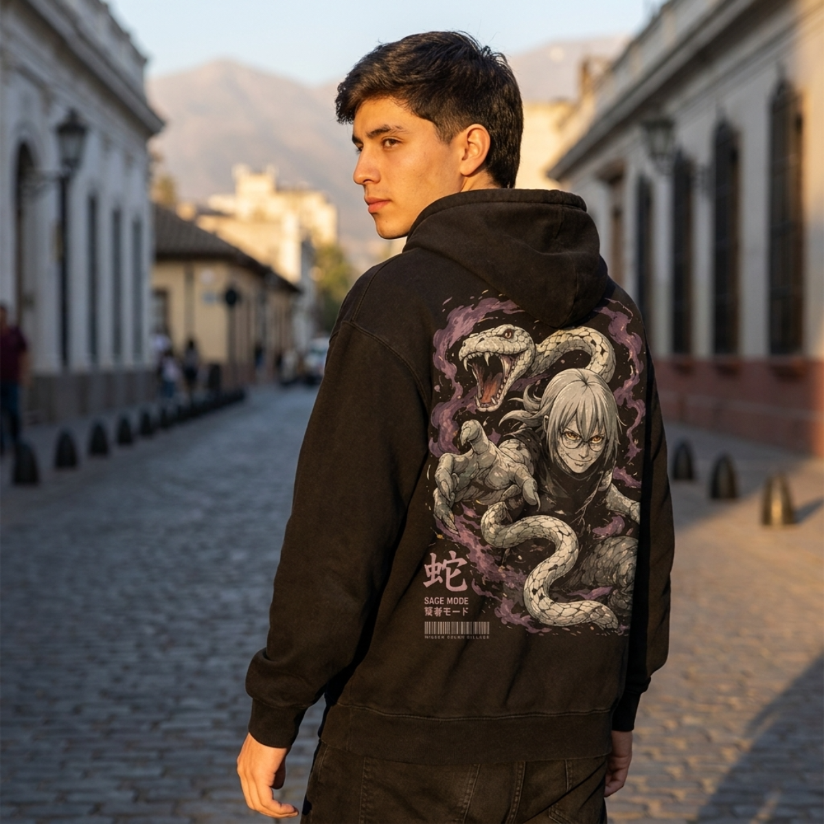 Polerón Sudadera Kabuto modo sabio Streetwear