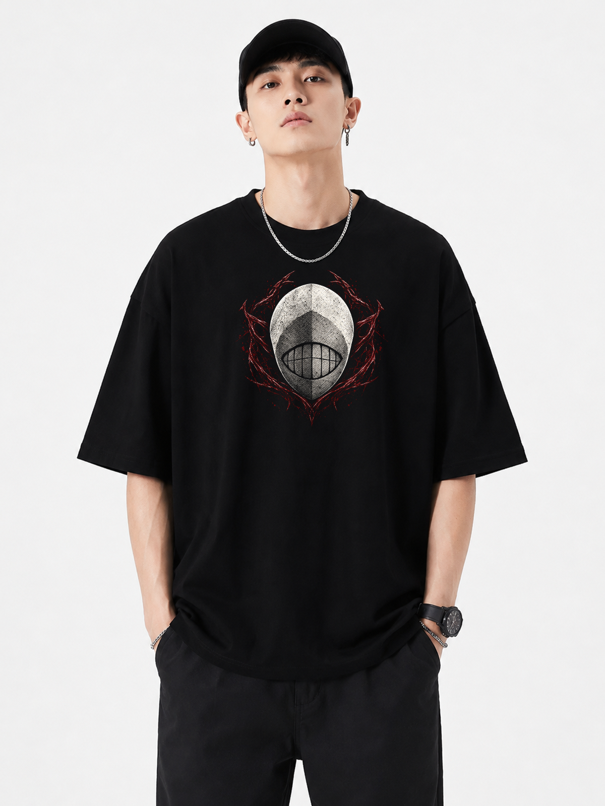 Polera Oversize Noro Tokyo Ghoul