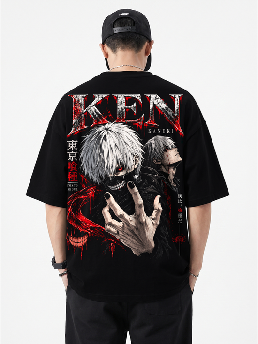 Polera Oversize Ken Kaneki Tokyo Ghoul