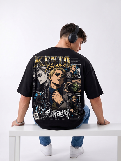 Polera Oversize Kento Nanami Jujutsu Kaisen