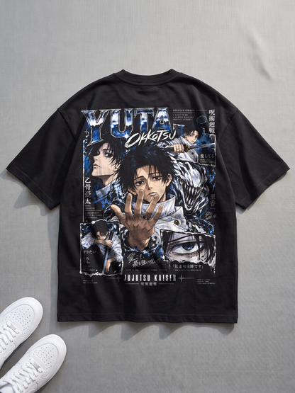 Polera Oversize Yuta Okkotsu Jujutsu Kaisen