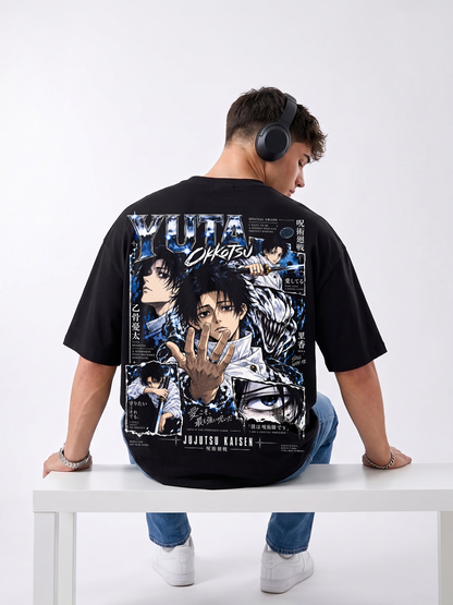 Polera Oversize Yuta Okkotsu Jujutsu Kaisen