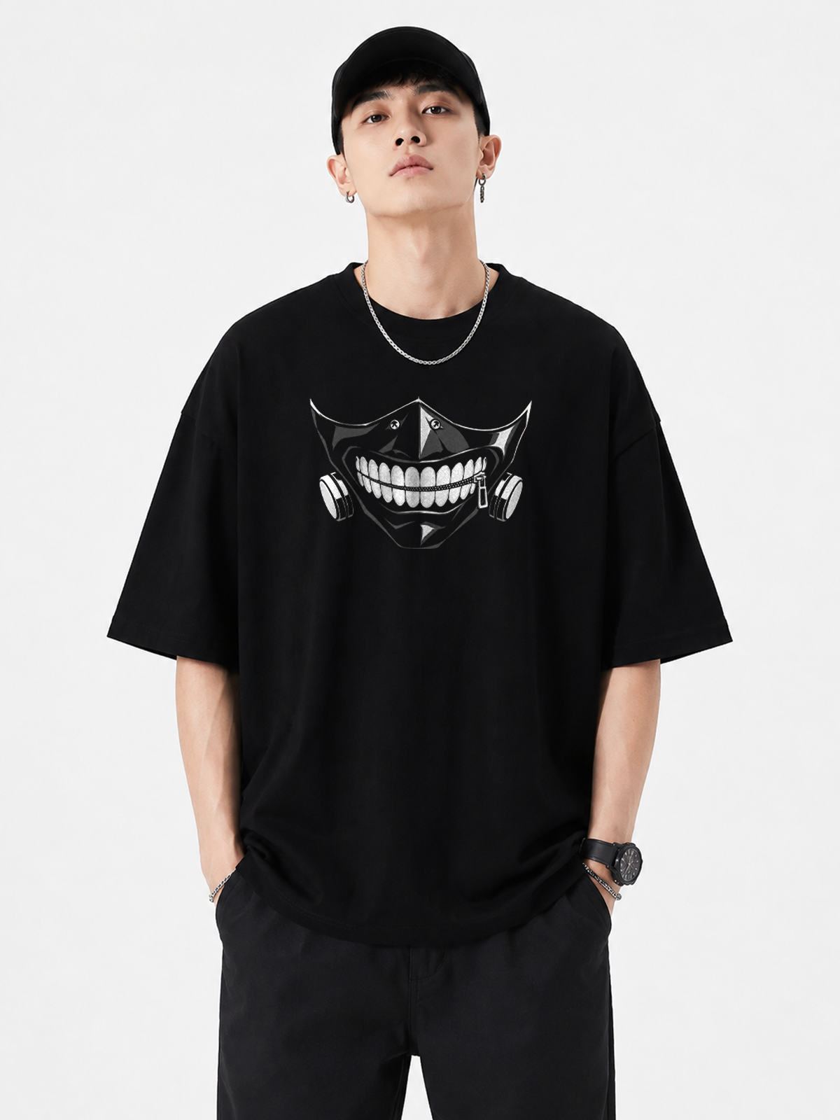 Polera Oversize Ken Kaneki Tokyo Ghoul