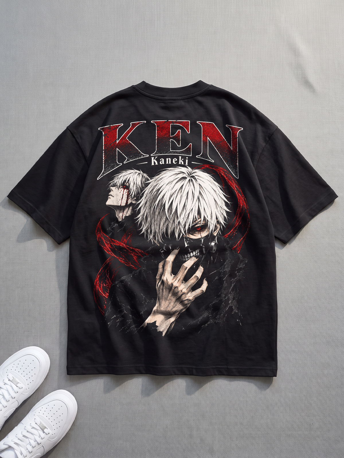 Polera Oversize Ken Kaneki Tokyo Ghoul