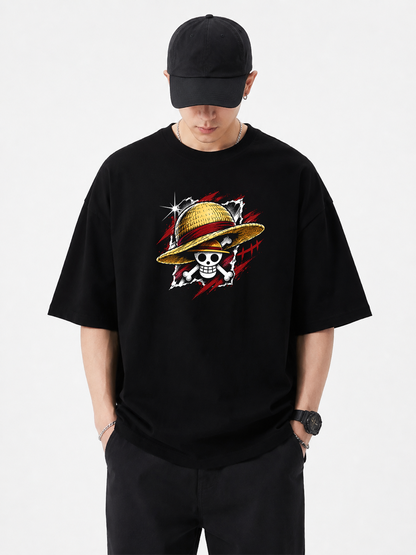 Polera Oversize Monkey D. Luffy One Piece