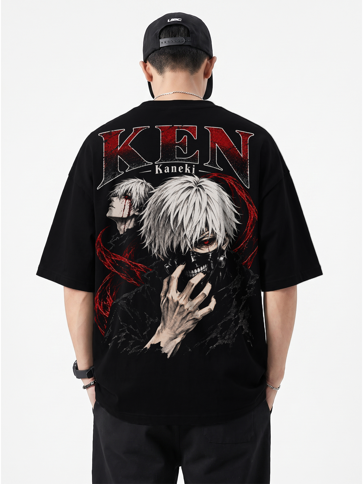 Polera Oversize Ken Kaneki Tokyo Ghoul