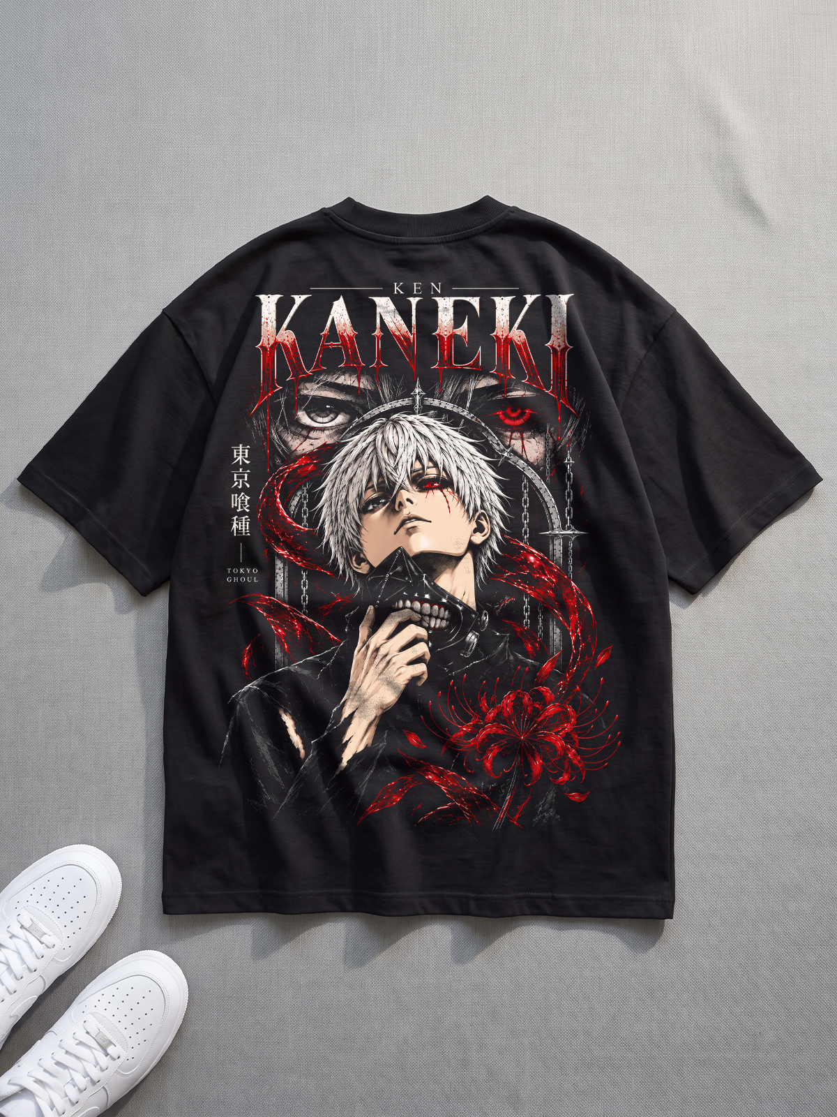 Polera Oversize Ken Kaneki Tokyo Ghoul