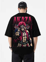 Polera Oversize Akaza Demon Slayer