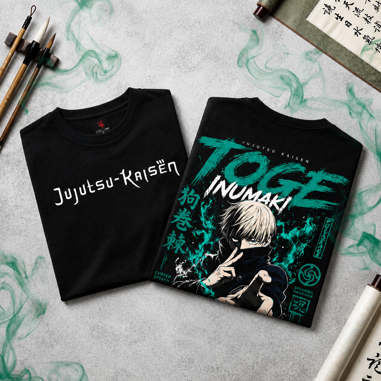 Camiseta Oversize unisex Toge Inumaki Jujutsu Kaisen