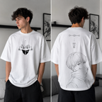 Camiseta Oversize Toge Inumaki Polera Anime Streetwear