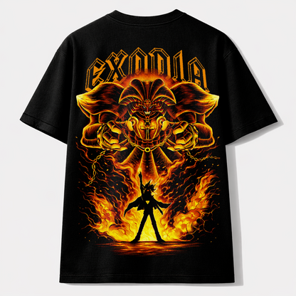 Camiseta Exodia Llamas Eternas – Poder Prohibido Desatado