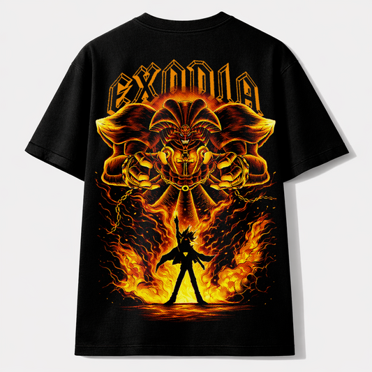 Camiseta Exodia Llamas Eternas – Poder Prohibido Desatado
