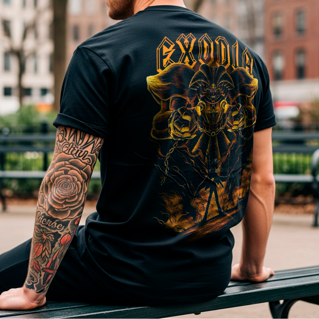 Camiseta Exodia Llamas Eternas – Poder Prohibido Desatado