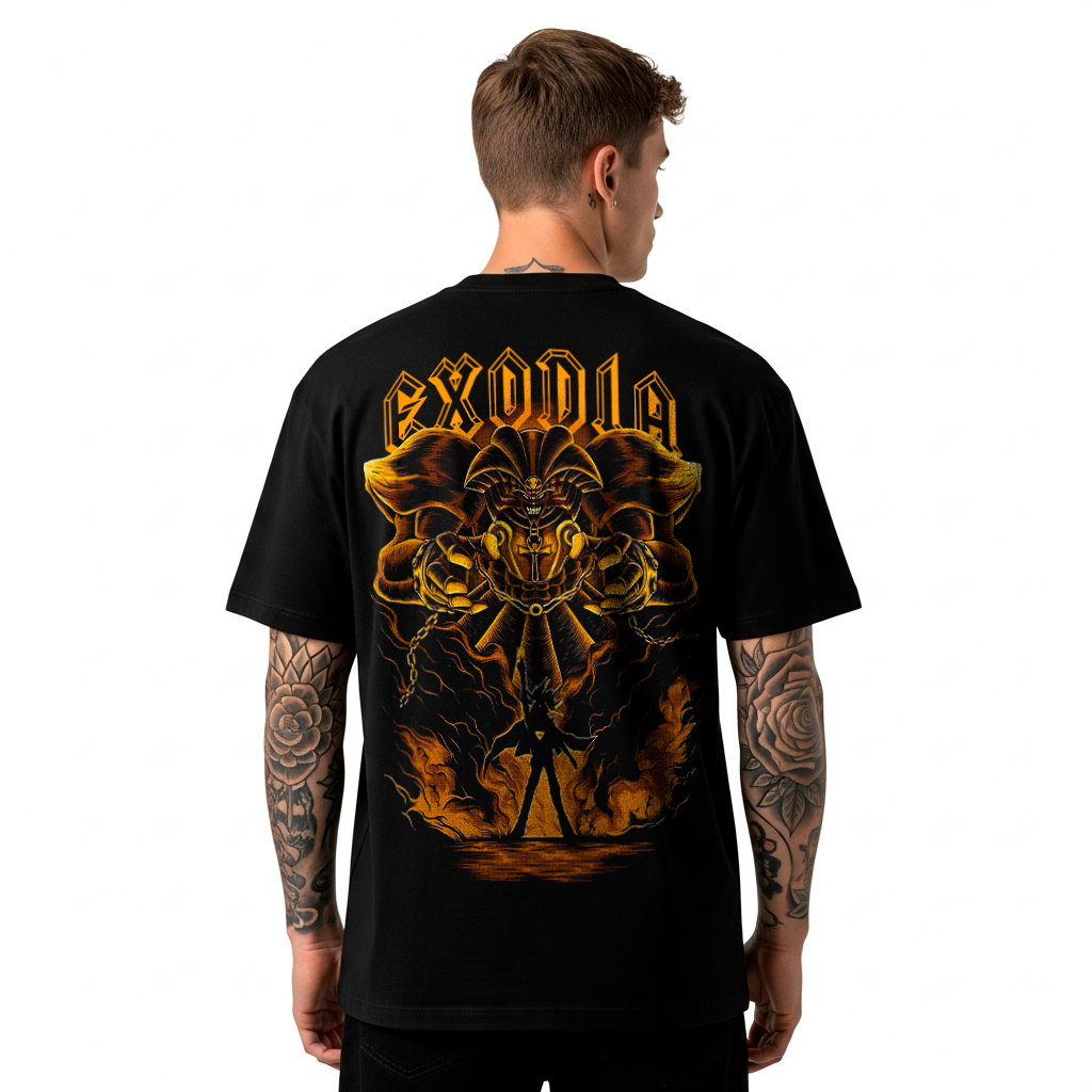 Camiseta Exodia Llamas Eternas – Poder Prohibido Desatado