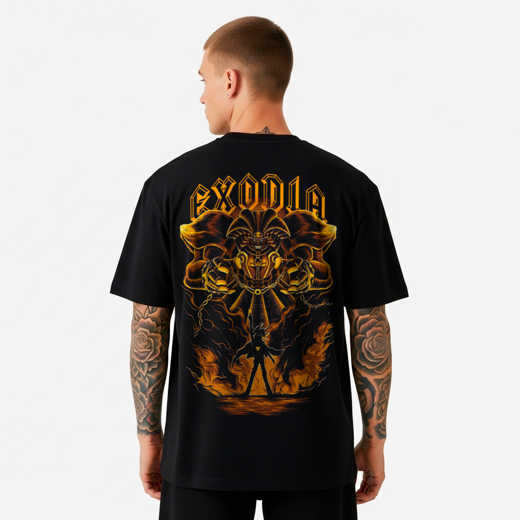Camiseta Exodia Llamas Eternas – Poder Prohibido Desatado