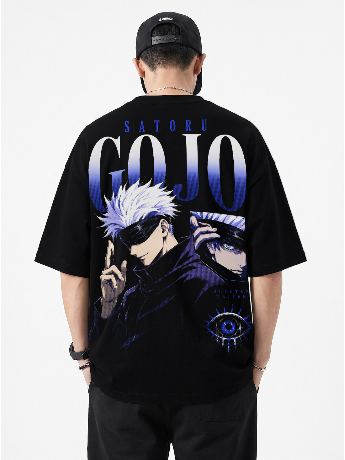 Polera Oversize Satoru Gojo Jujutsu Kaisen
