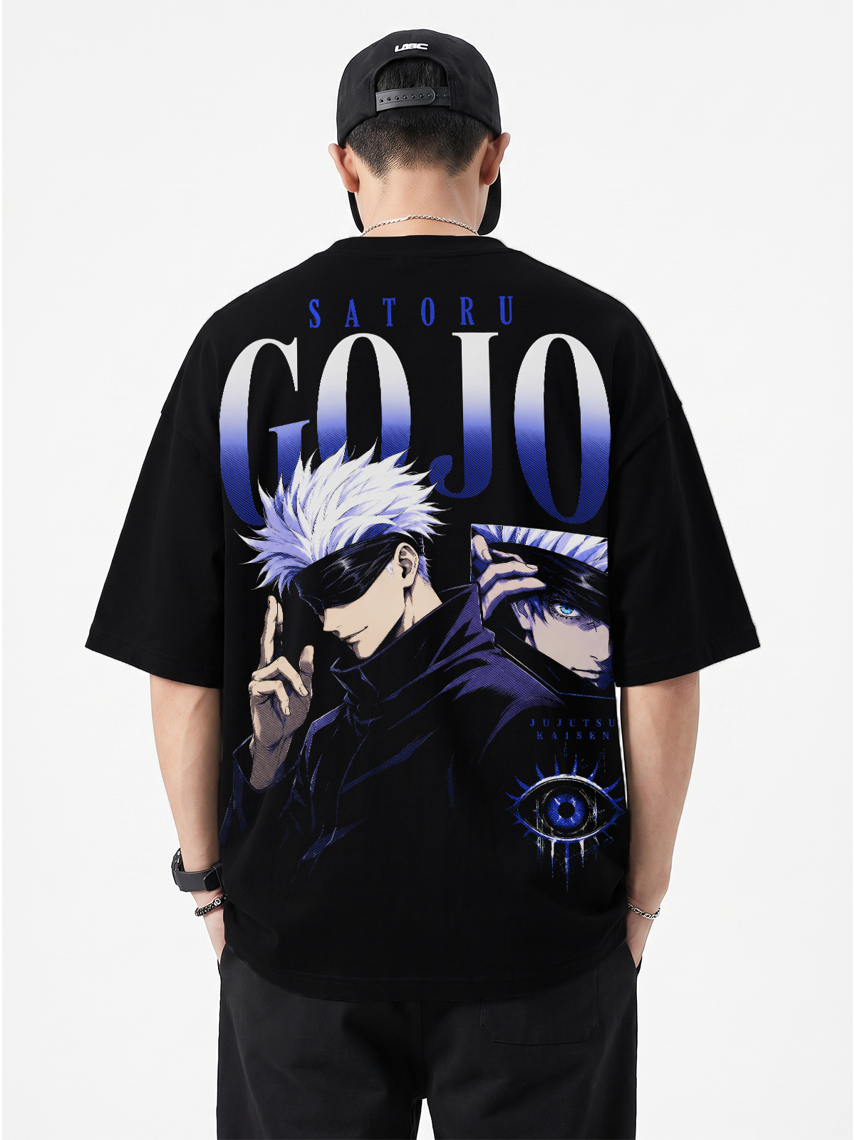 Polera Oversize Satoru Gojo Jujutsu Kaisen