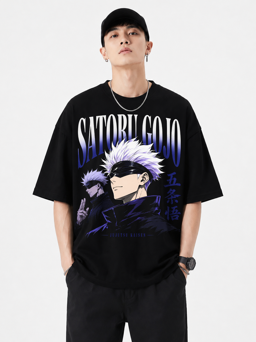 Polera Oversize Satoru Gojo Jujutsu Kaisen