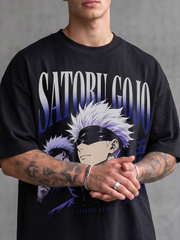Polera Oversize Satoru Gojo Jujutsu Kaisen