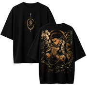 Polera Anime Gyomei Himejima Demon Slayer Oversize