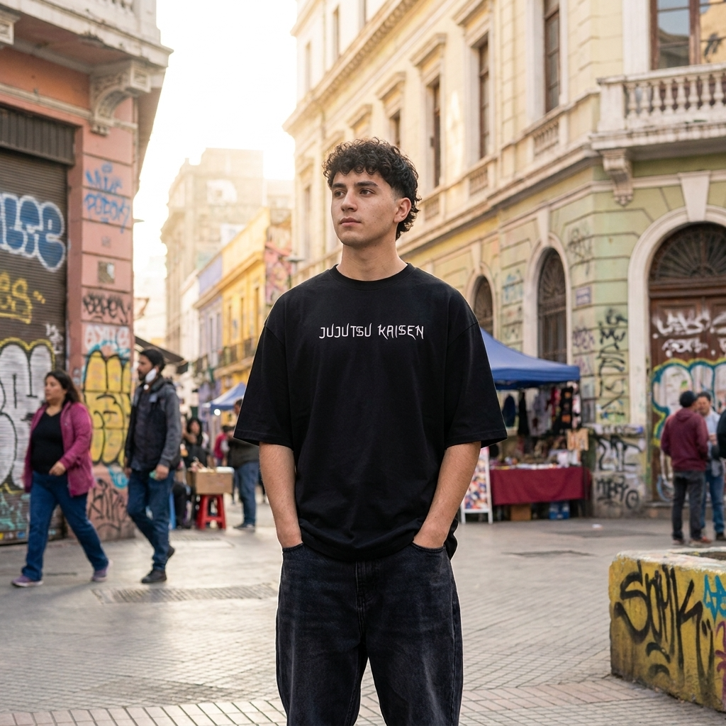 Camiseta Oversize Polera Aoi Todo Jujutsu Kaisen